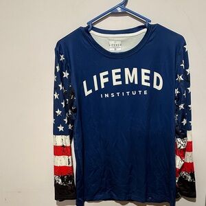 Lifemed Institute Blue Long Sleeve Shirt